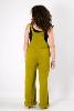 Salopette  oversize originale colorée vert anis workwear